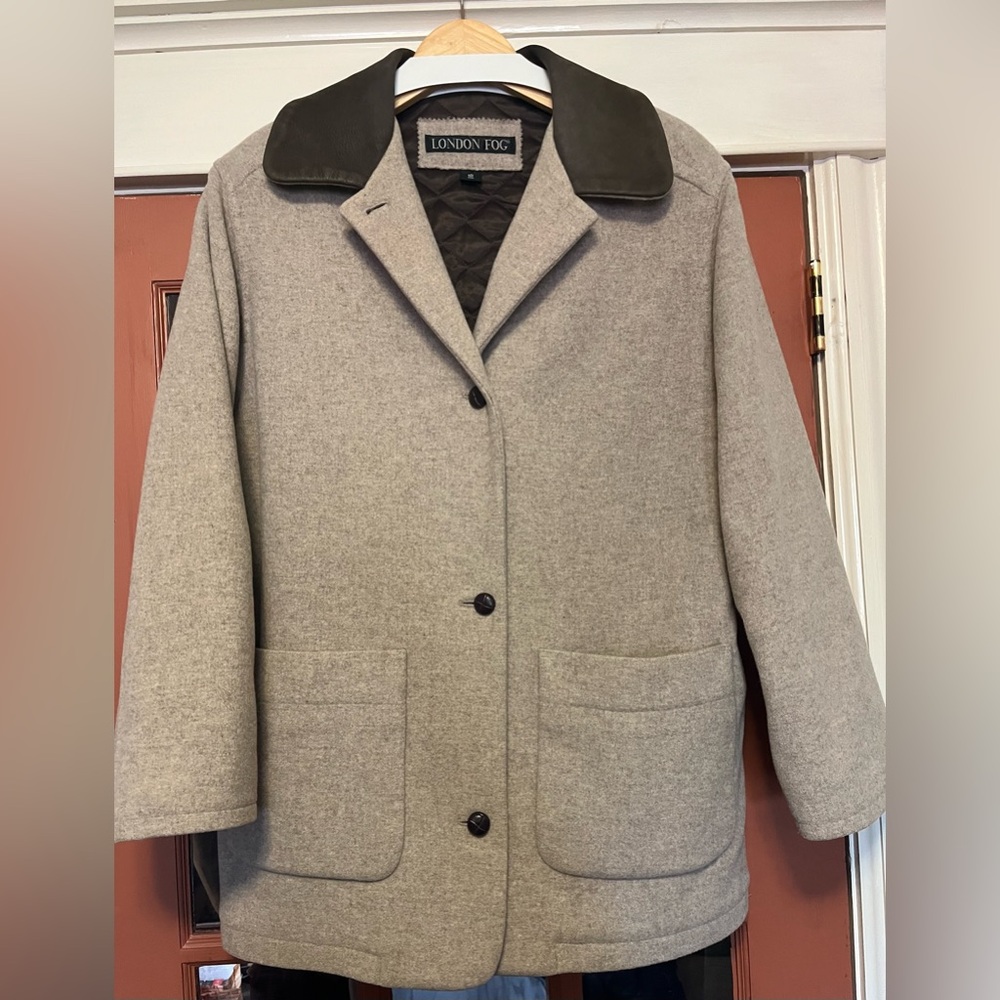 London Fog Wool Barn Coat (M / L)